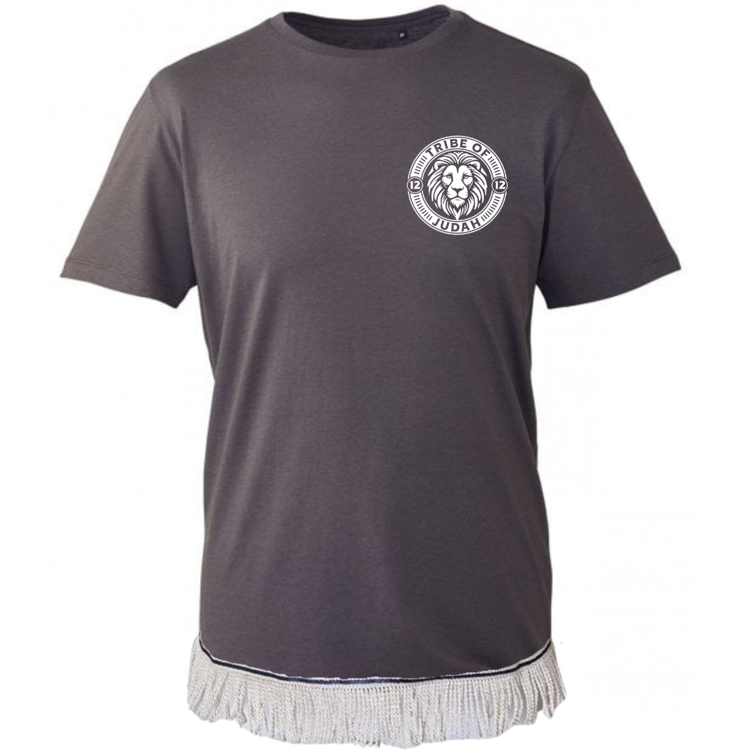 Adult Printed T-Shirts with Fringes- SIZE LARGE