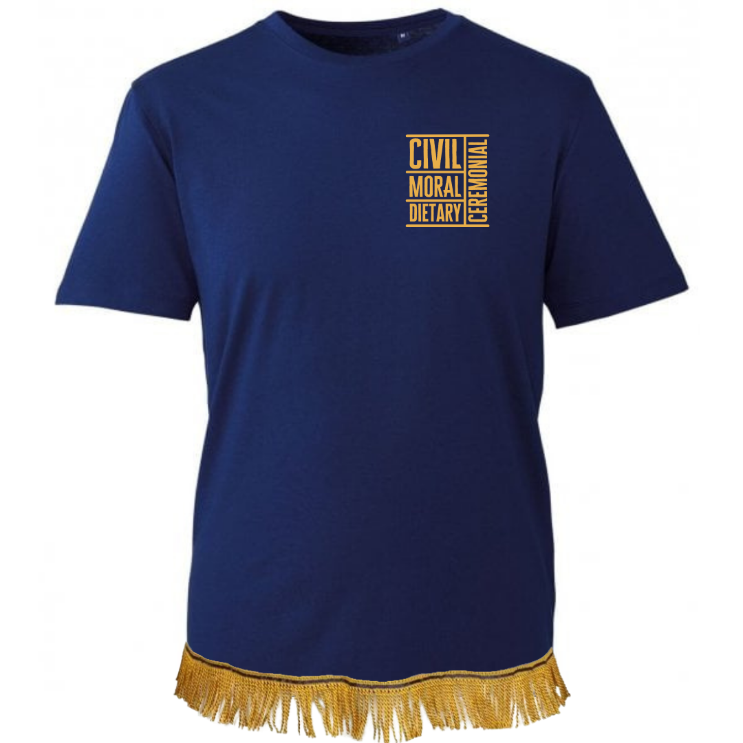 4 Laws Adult T-Shirt with Fringes