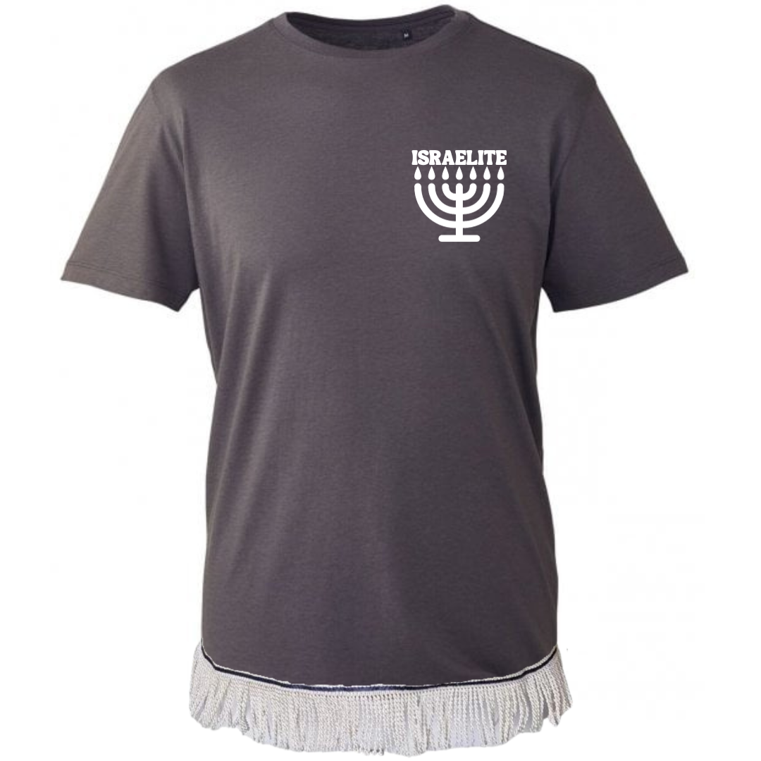 Adult Printed T-Shirts with Fringes- SIZE LARGE