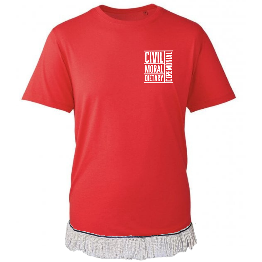4 Laws Adult T-Shirt with Fringes