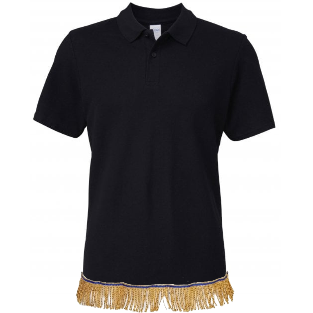 Men's Plain Clothing with Fringes - 3XL