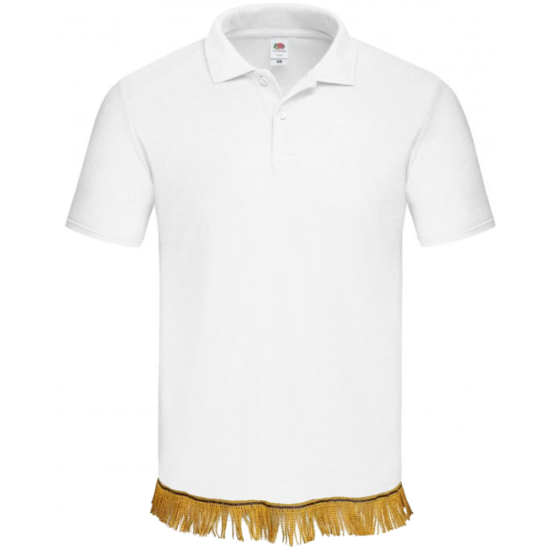 Men's Plain Clothing with Fringes - 3XL