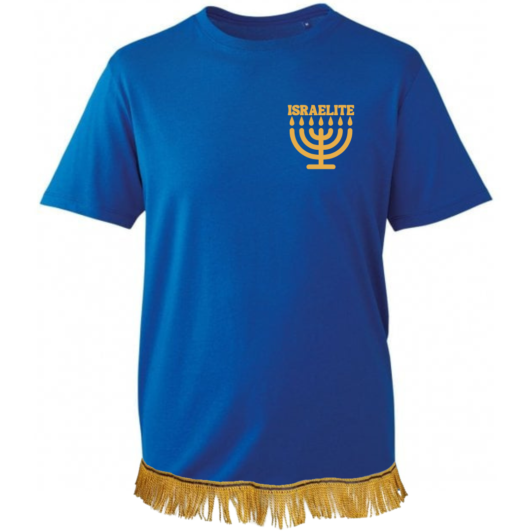 Adult Printed T-Shirts with Fringes- SIZE LARGE