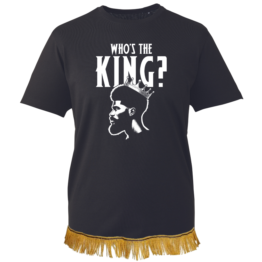 Adult Printed T-Shirts with Fringes- SIZE LARGE