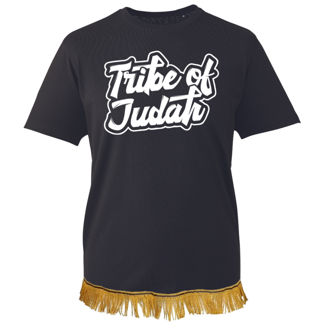 Tribe of Judah Adult T-Shirt with Fringes