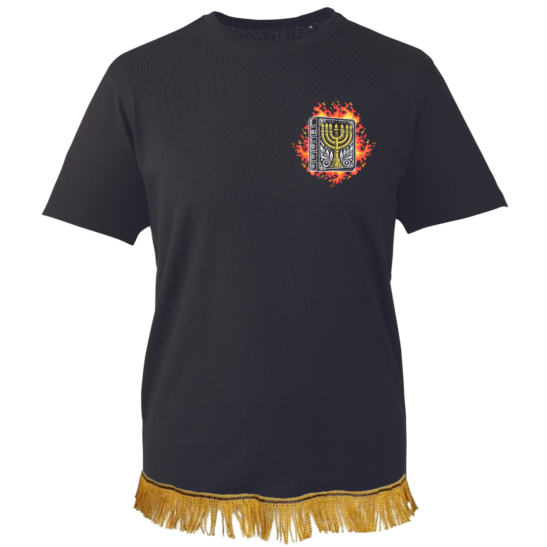 The Fiery Law Adult T-Shirt with Fringes