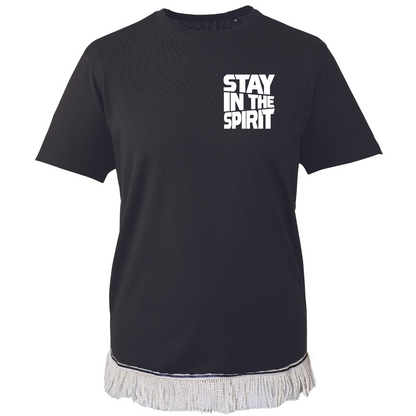 Adult Printed T-Shirts with Fringes- SIZE LARGE