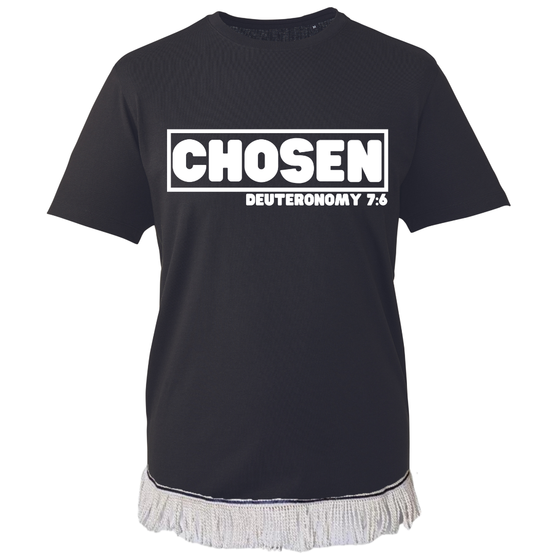 CHOSEN Adult T-Shirt with Fringes