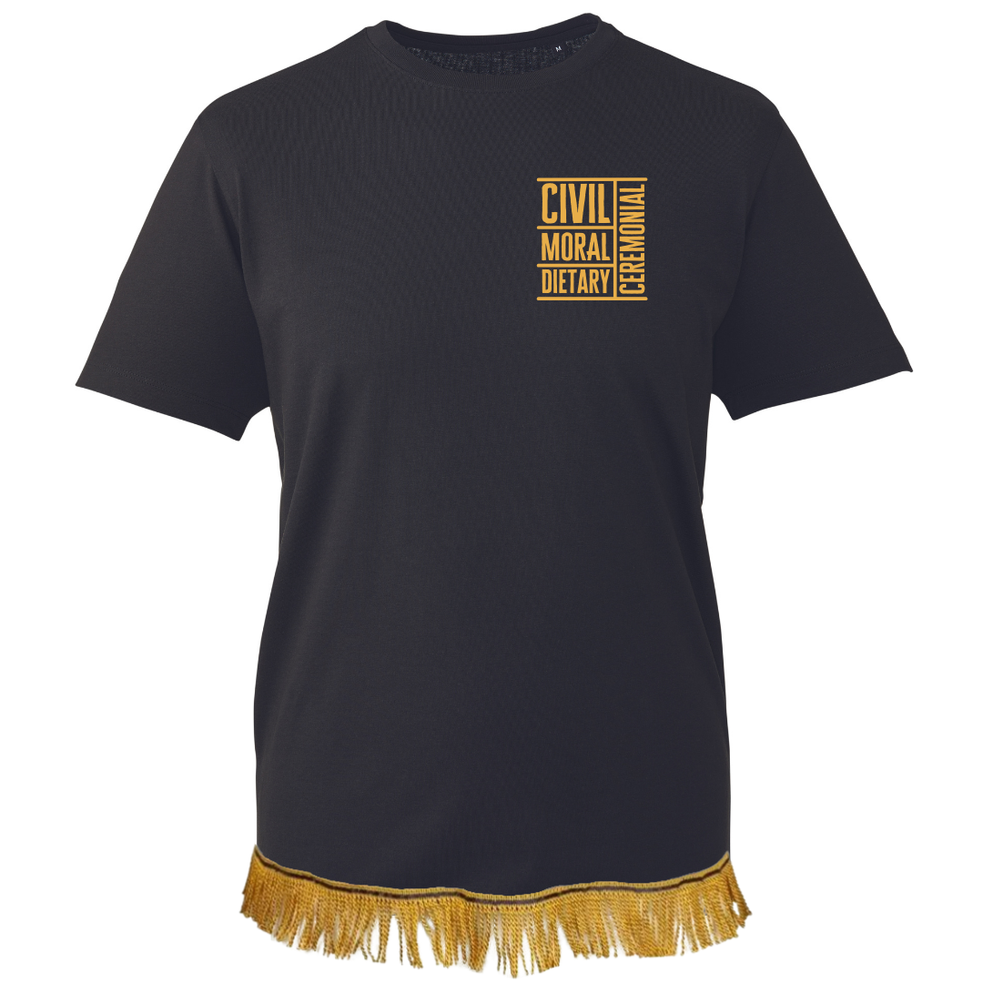 4 Laws Adult T-Shirt with Fringes