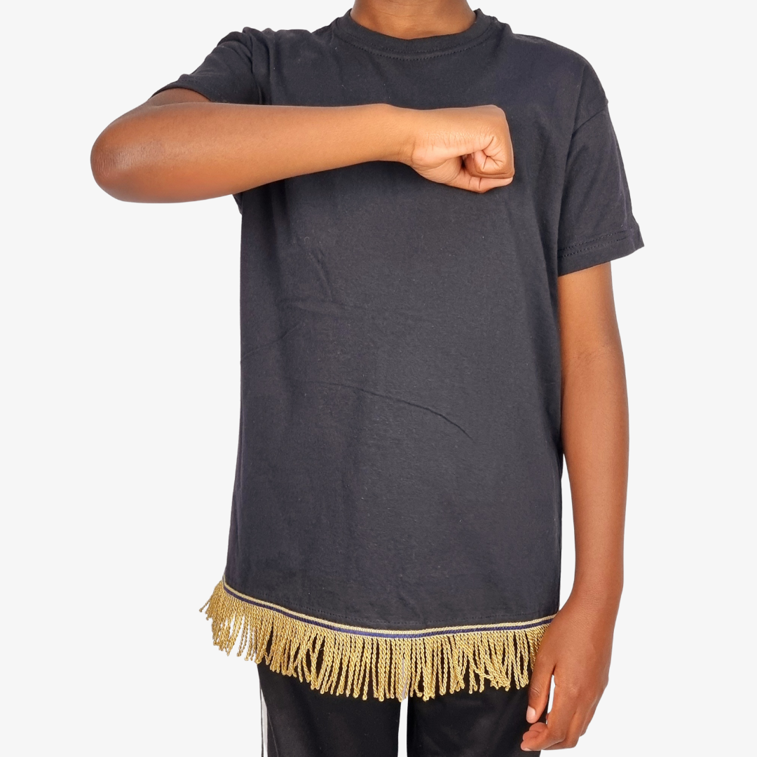 Children's Fringed T-Shirts Bundle (5 Pack)
