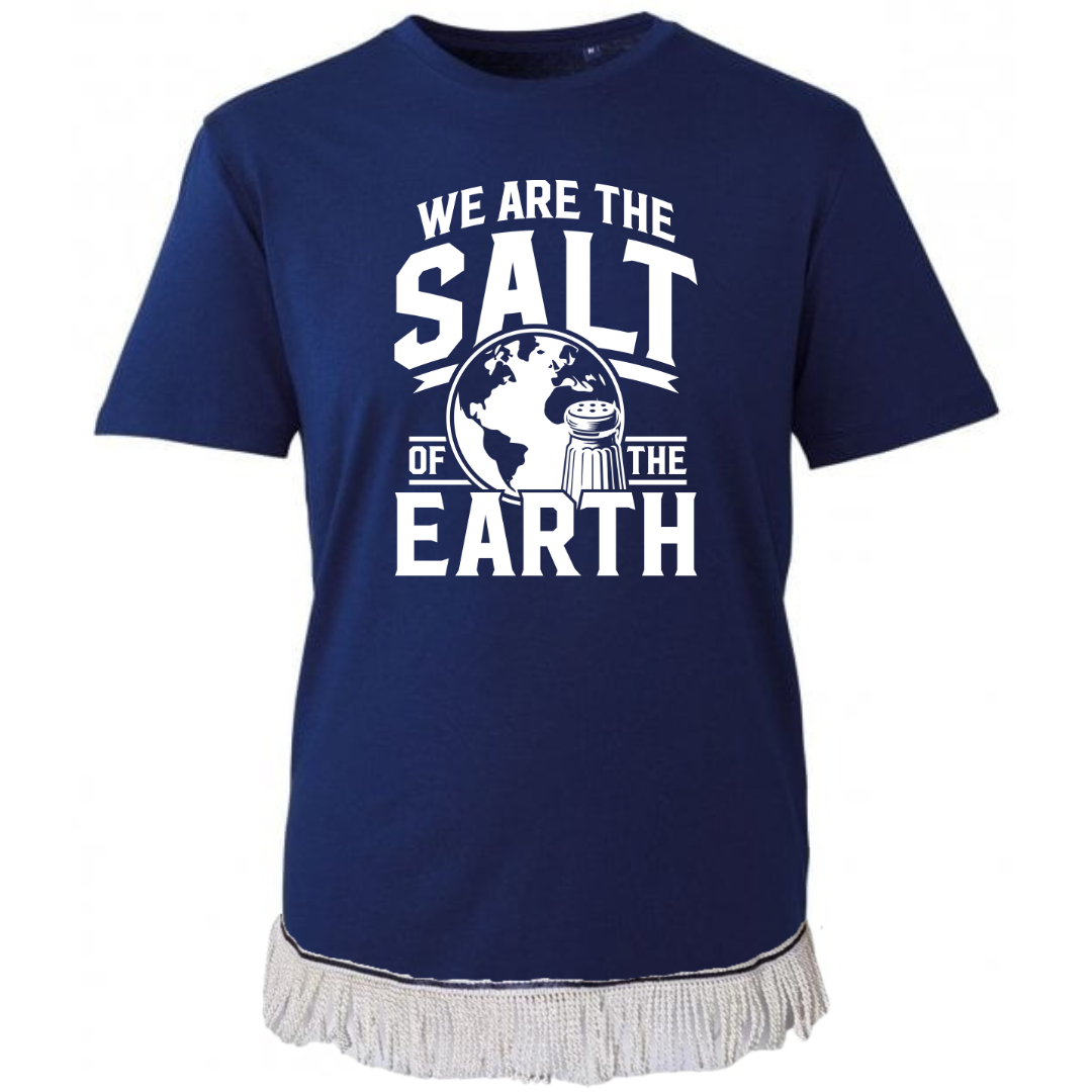 Salt of the Earth Adult T-Shirt with Fringes
