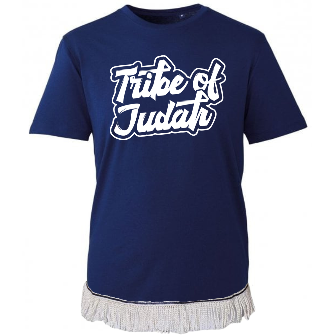 Tribe of Judah Adult T-Shirt with Fringes