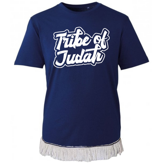 Tribe of Judah Adult T-Shirt with Fringes