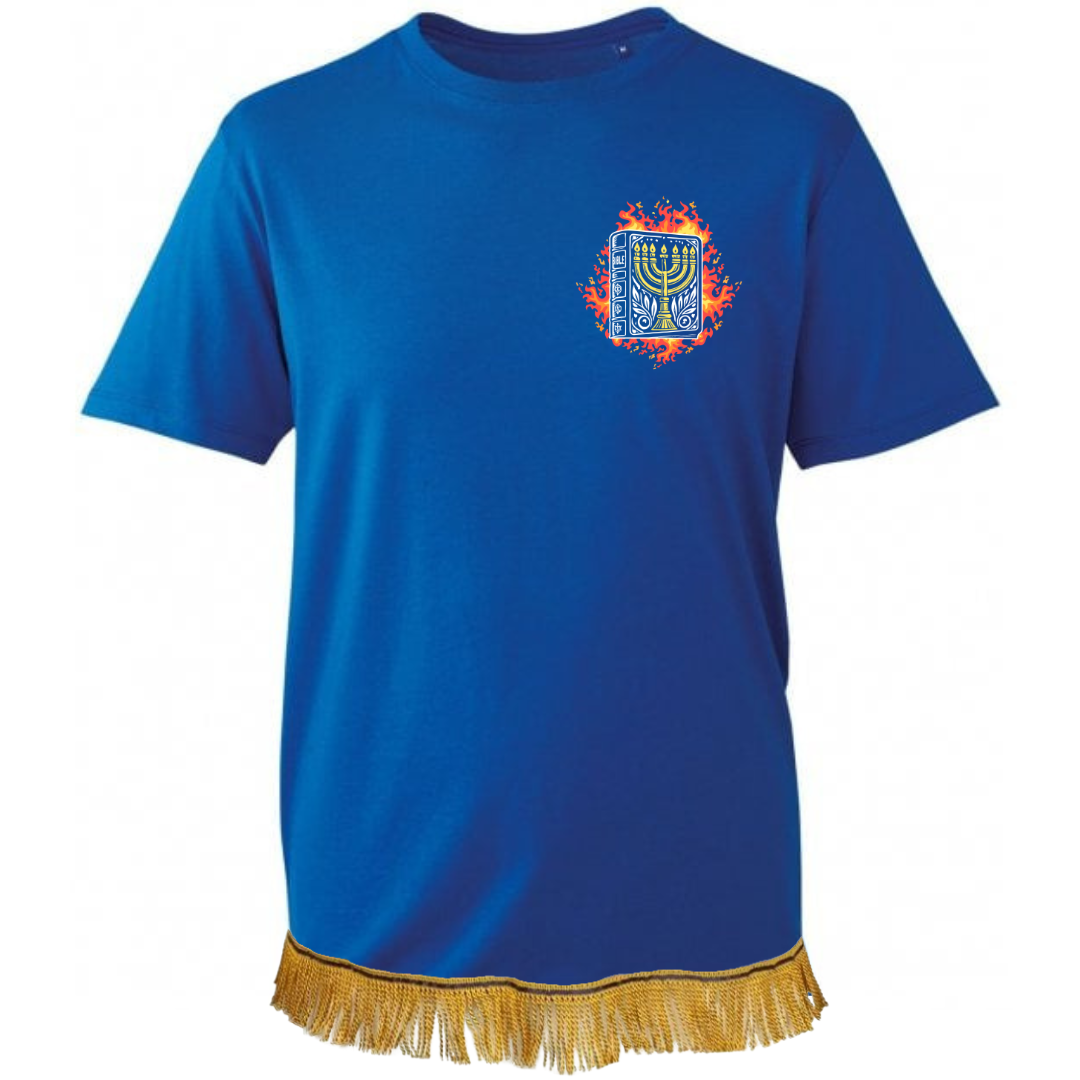 The Fiery Law Adult T-Shirt with Fringes