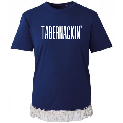 TABERNACKIN Adult T-Shirt with Fringes