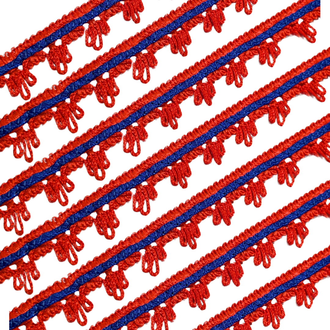 18mm Mini Fringe with Ribbon