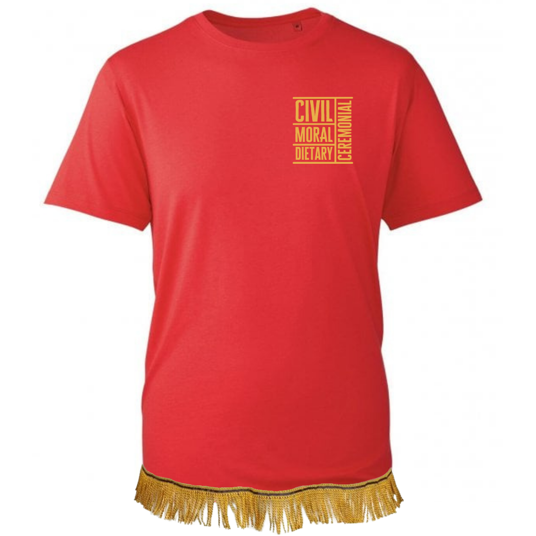 4 Laws Adult T-Shirt with Fringes