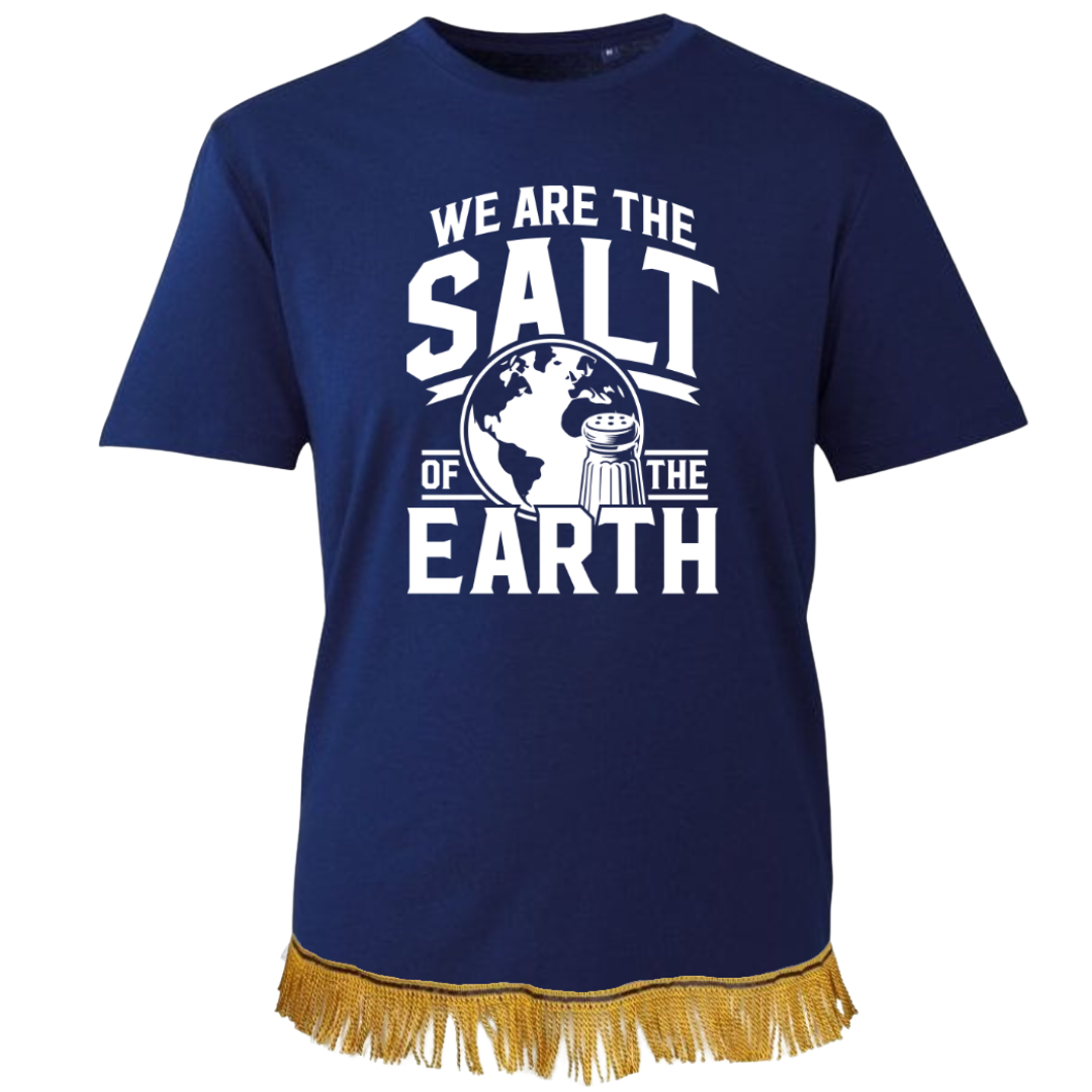 Salt of the Earth Adult T-Shirt with Fringes