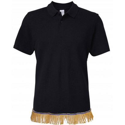 Men's Plain Clothing with Fringes - 3XL