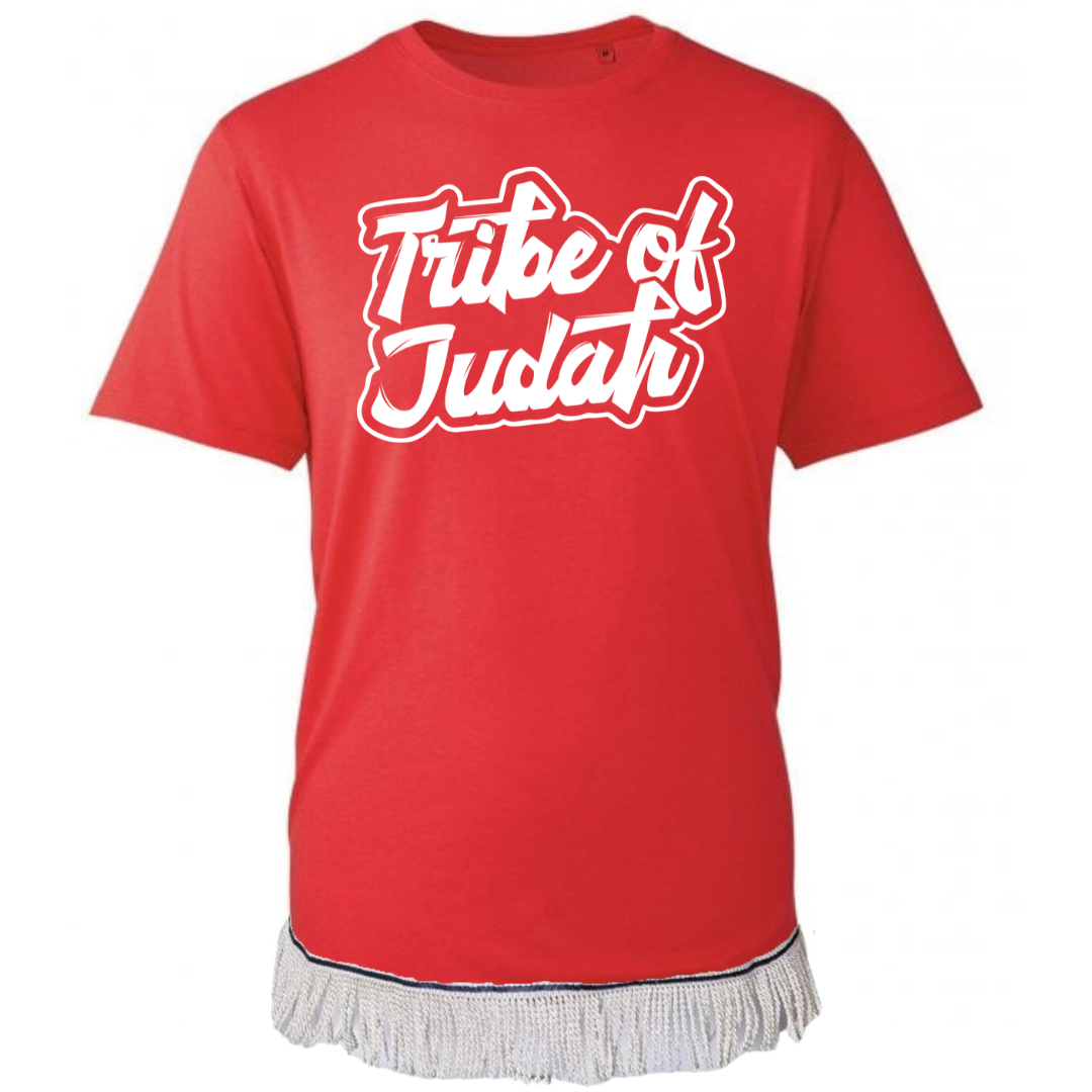 Tribe of Judah Adult T-Shirt with Fringes