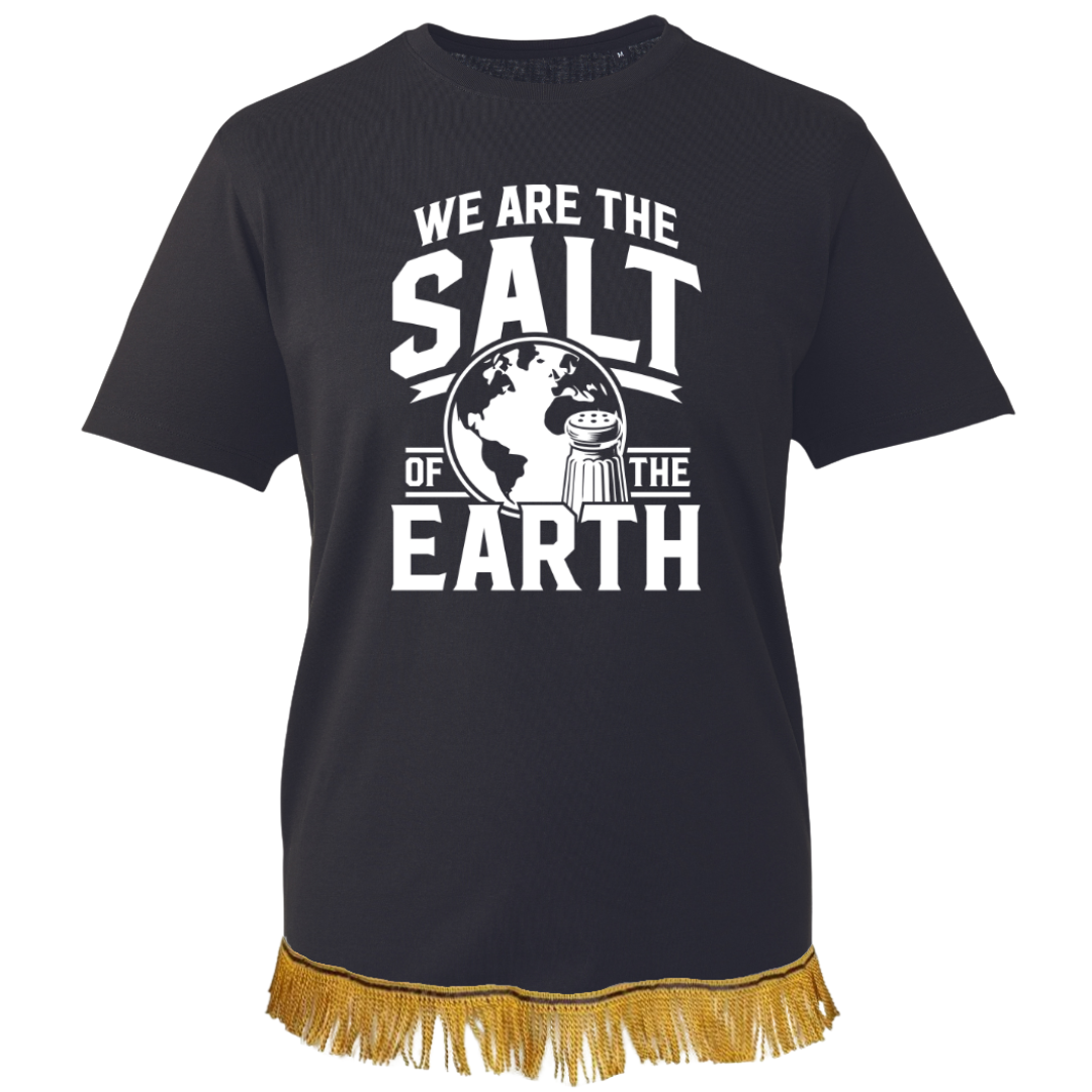 Salt of the Earth Adult T-Shirt with Fringes