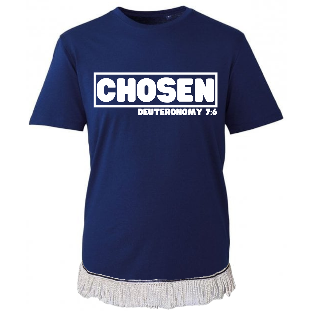 CHOSEN Adult T-Shirt with Fringes