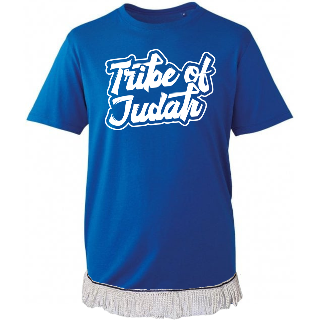 Tribe of Judah Adult T-Shirt with Fringes