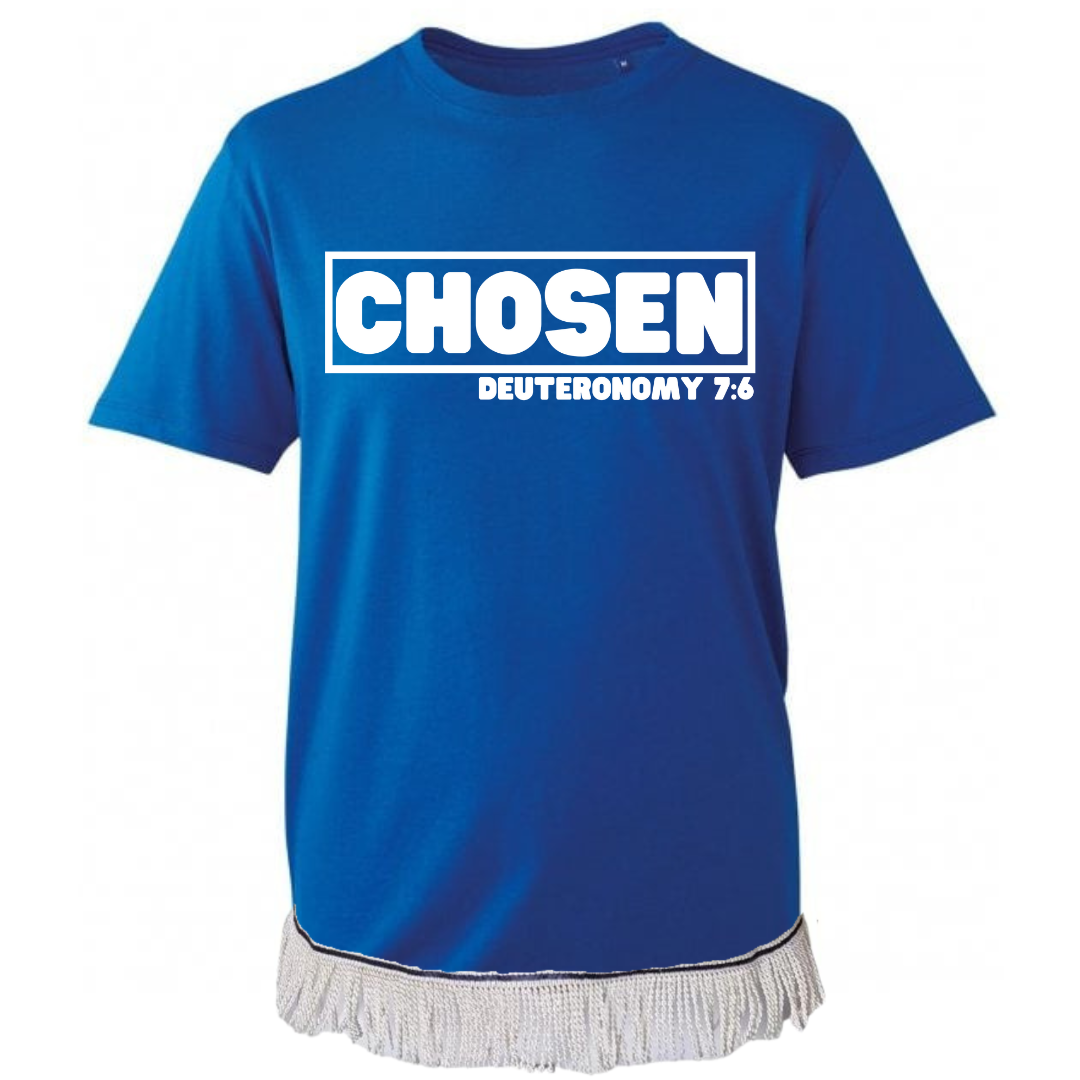 CHOSEN Adult T-Shirt with Fringes