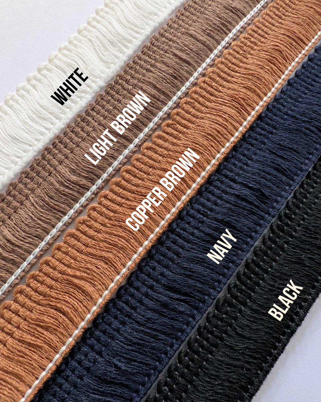 2cm Cotton Brush Fringe