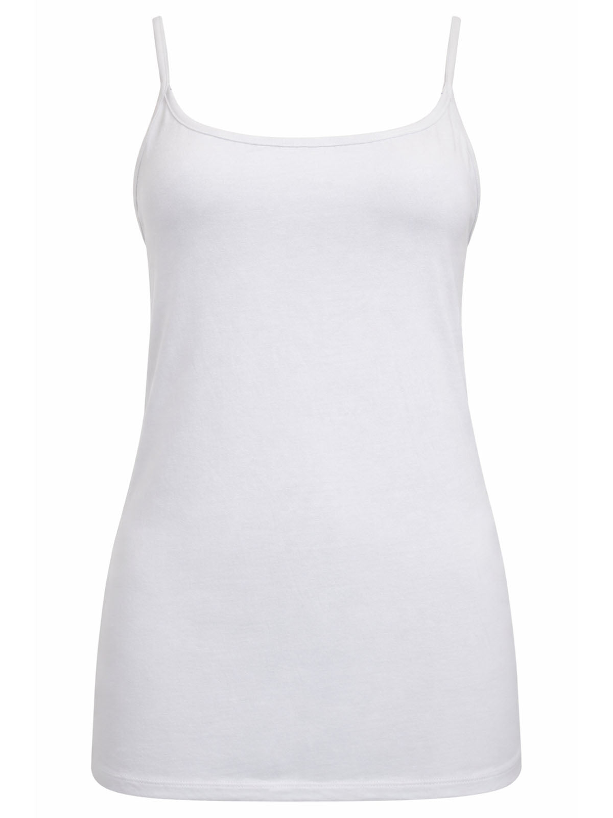 Women's Cotton Rich Cami Top with Fringes