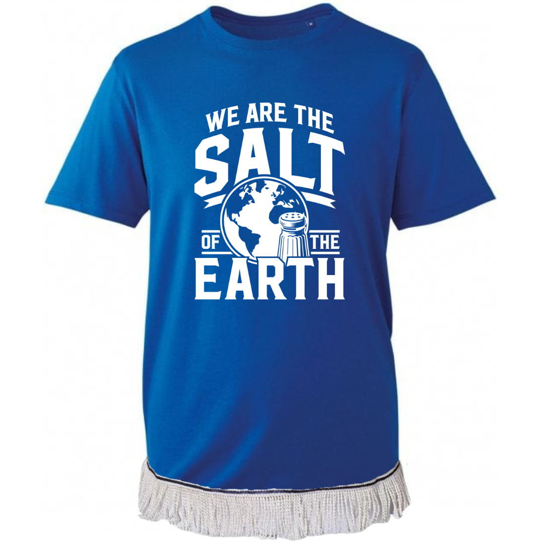 Salt of the Earth Adult T-Shirt with Fringes