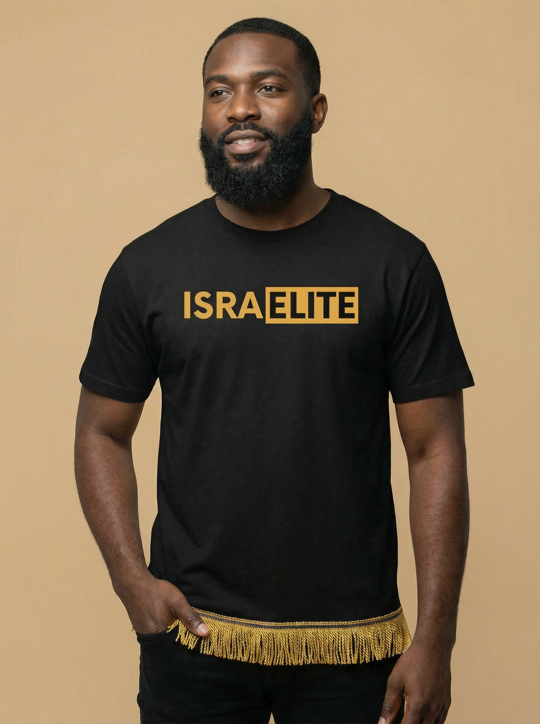 ISRA[ELITE] Adult T-Shirt with Fringes