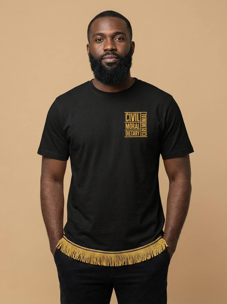 4 Laws Adult T-Shirt with Fringes