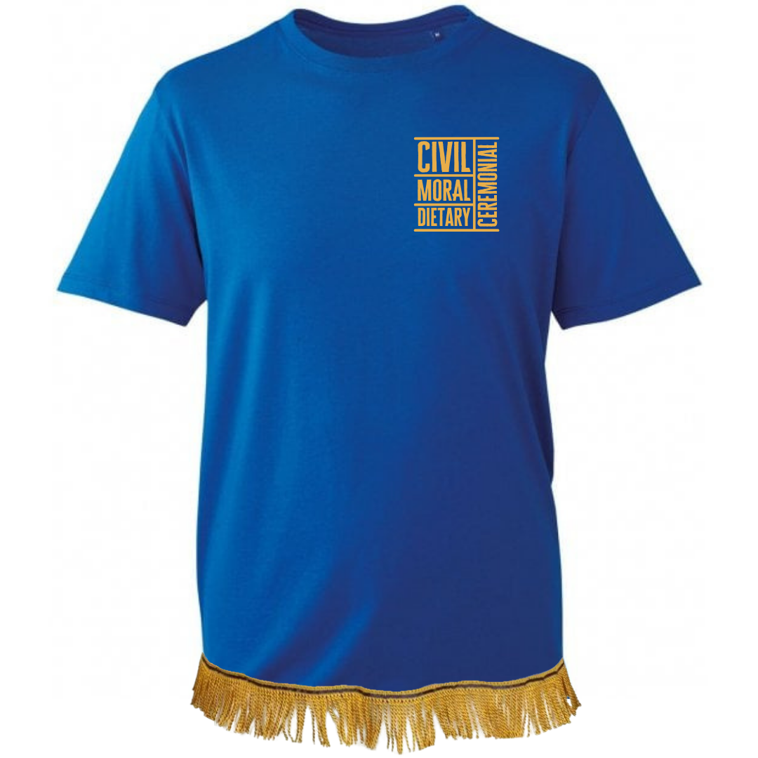 4 Laws Adult T-Shirt with Fringes