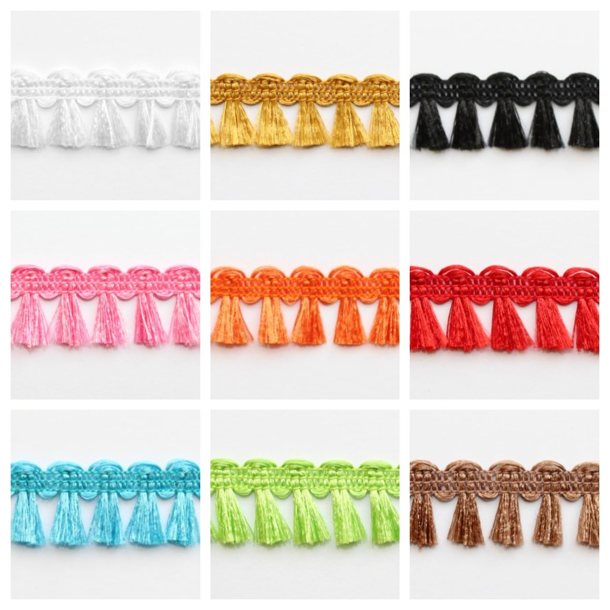 15mm Mini Tassel Fringe - Free Worldwide Shipping- Sew Royal US