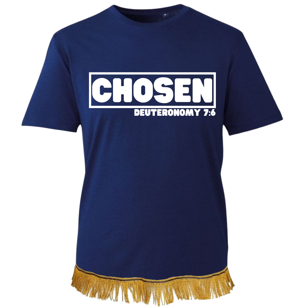 CHOSEN Adult T-Shirt with Fringes