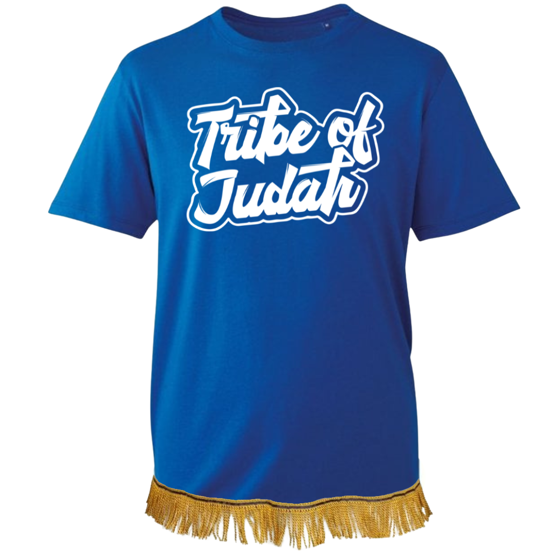 Tribe of Judah Adult T-Shirt with Fringes