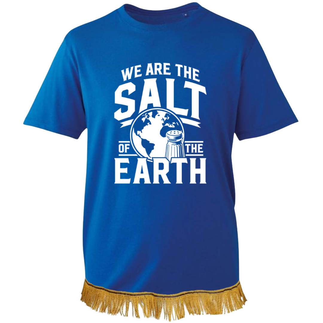 Salt of the Earth Adult T-Shirt with Fringes